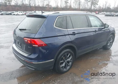 2022 Volkswagen Tiguan 2.0T Se z USA, uszkodzony, nr VIN 3VV2B7AX0NM174597
